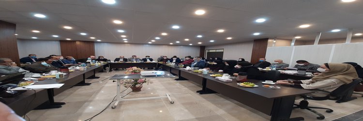 برگزاری جلسه هیئت رئیسه آموزشی در بیمارستان آل جلیل آق قلا