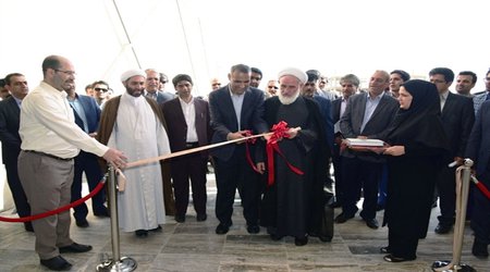 افتتاح پروژه‌ی ساختمان حکمت با حضور نماینده ولی فقیه و امام جمعه زاهدان