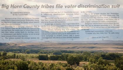 To Make Native Votes Count, Janine Windy Boy Sued the Government