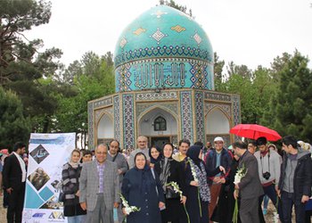 سفر دانشگاهیان دانشگاه فردوسی مشهد به نیشابور به مناسب بزرگداشت روز ملی عطار