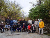 طبیعت‌گردی اعضای گروه کوهنوردی دانشگاه یزد در ارتفاعات لاتوهه منشاد
