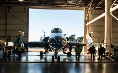 A Special Air Delivery From the U.S. Navy Arrives With Only a Few Dings