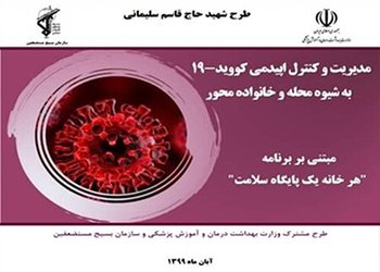 رئیس مرکز بهداشت شهرستان بوشهر:
طرح جدید مدیریت و کنترل اپیدمی کرونا به شیوه محله و خانواده محور در شهر بوشهر اجرا شد