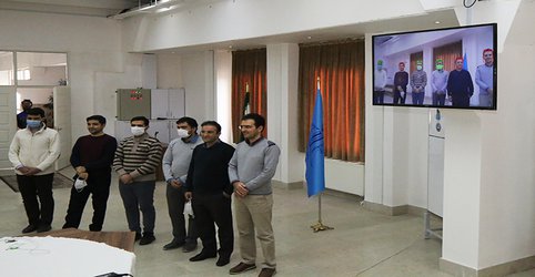 طراحی و ساخت سامانه هوشمند تشخیص پوشش ماسک در مرکز رشد ونوآوری دانشگاه تبریز