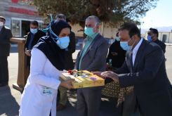 قدردانی شهردار و شورای اسلامی شهر فسا از تلاش های شبانه روزی پرستاران