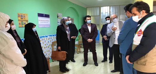 بازدیدمدیرکل اداره سلامت شهرداری تهران از اجرای طرح شهید سلیمانی درشرق تهران