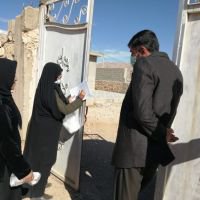 پایان مرحله اول اجرای طرح حافظان سلامت خانه به خانه مزین به نام شهید سلیمانی در قرارگاه بخش نوبندگان