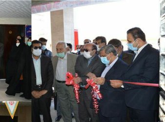 افتتاح ساختمان جدید شبکه بهداشت و درمان و پایگاه سلامت شهری سامان