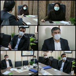 دیدار  دکتر نقدی، رییس دانشگاه فنی و حرفه ای استان با خانم منصوری، معاون توسعه مدیریت و منابع استانداری سمنان