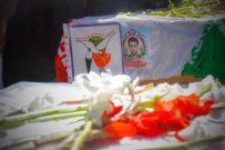 پیکر شهید دانشجوی دانشگاه جامع علمی کاربردی استان سیستان و بلوچستان تشییع شد