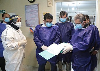 بازدید معاون درمان وزارت بهداشت، درمان و آموزش پزشکی کشور از بیمارستان شهید گنجی شهرستان دشتستان