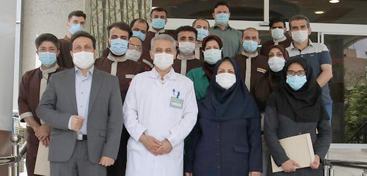 گرامیداشت روز جهانی کارگر در بیمارستان شهدای گمنام