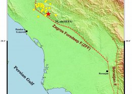 گزارش مقدماتی زمین‌لرزه ۲۹ فروردین‌ماه ۱۴۰۰‌ شمال خاوری بندر گناوه استان بوشهر با بزرگای محلی ۶ ، (ویرایش۱)