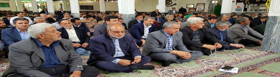 به مناسبت فرا رسیدن هفته سلامت سخنرانی رئیس شبکه طارم در خطبه های قبل از نمازجمعه 