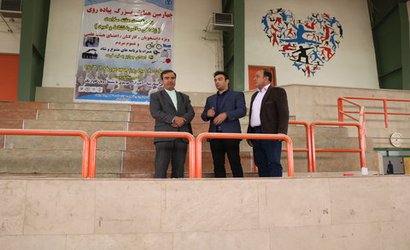 جانشین معاون فرهنگی و امور دانشجویی دانشگاه علوم پزشکی زنجان از سالن های ورزشی دانشگاه بازدید کرد