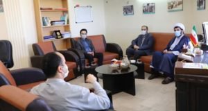 دیدار مدیر کل اوقاف و امور خیریه استان با رئیس مرکز تحقیقات و آموزش گلستان