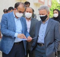 رئیس دانشگاه تهران از پروژه‌های در حال ساخت کوی دانشگاه تهران بازدید کرد