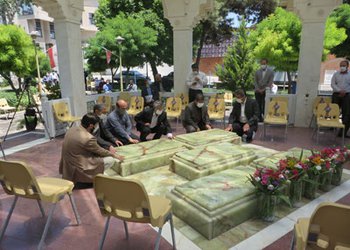 برگزاری مراسم تجدید میثاق دانشگاهیان با آرمان های امام خمینی(ره)، انقلاب اسلامی و شهدا