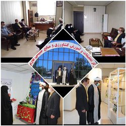 جلسه هماهنگی رئیس اداره آموزش عقیدتی سازمان جهاد کشاورزی فارس با مسئول دفتر نمایندگی ولی فقیه