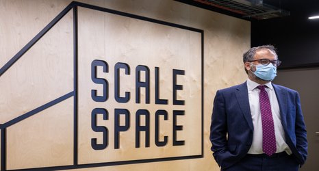 Minister for London visits Scale Space White City 