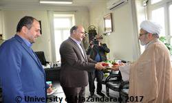 تجلیل هیات رییسه دانشگاه از جانبازان دانشگاه مازندران