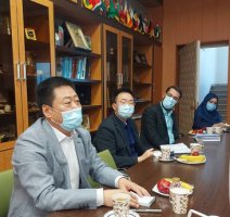 رایزن فرهنگی چین با معاون بین‌الملل دانشگاه تهران دیدار کرد