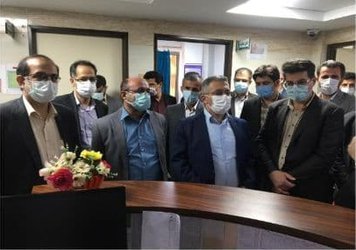 بازدید دکتر جان بابایی معاون درمان وزارت بهداشت و درمان از بیمارستان شهداء لردگان