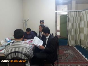 بازدید مسئولین نظارت و ارزیابی دانشگاه فرهنگیان استان از مرکز و حضور در جلسه ارزیابی سرای دانشجویی