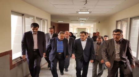بازدید وزیر بهداشت از بیمارستان امام سجاد(ع) دانشگاه آزاد اسلامی تبریز