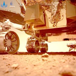 First video and sounds from China’s Mars rover intrigue scientists