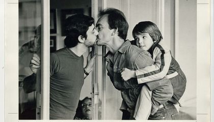 The Story Behind the Iconic Photo of Gay Dads Kissing
