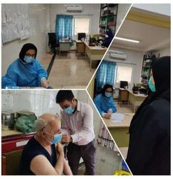 بازدید دکتر نادر آهنگر از مراکز تجمیعی واکسیناسیون کرونای شهرستان های گلوگاه،  بهشهر و نکا - ۱۴۰۰/۰۴/۲۶