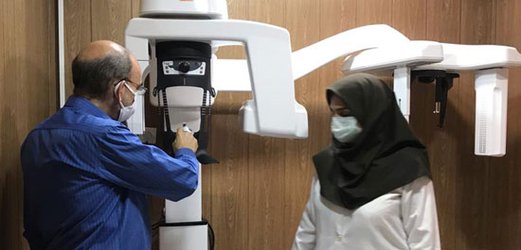 راه اندازی دستگاه تصویربرداری جدید در بخش رادیولوژی دانشکده دندانپزشکی