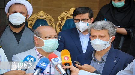 افتتاح هشتاد و یکمین مرکز تجمیعی واکسیناسیون در تهران