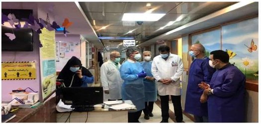 بازدید معاون درمان دانشگاه علوم پزشکی مازندران از بیمارستان های آمل - ۱۴۰۰/۰۴/۳۰