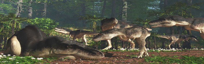 Tyrannosaurs Dominated Their Cretaceous Ecosystems