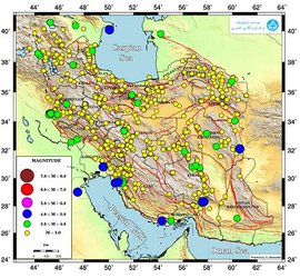 ثبت بیش از ۶۰۰ زمین‌لرزه در مردادماه توسط مرکز لرزه‌نگاری موسسه ژئوفیزیک