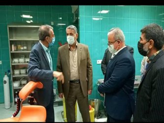 بازدید نماینده‌ مردم بصیر شهرستان‌های شاهرود و میامی از بیمارستان میامی