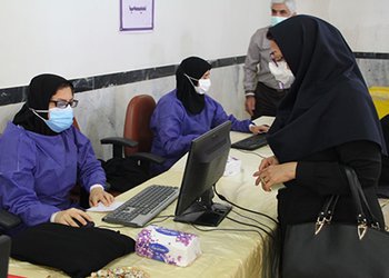 چهارمین مرکز تجمیعی واکسیناسیون عمومی حامیان سلامت در شهر برازجان راه‌اندازی شد