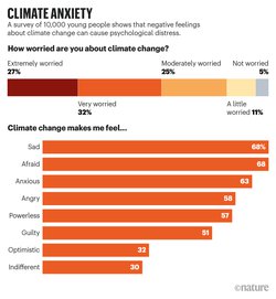 Sleeping flies and climate anxiety — the week in infographics