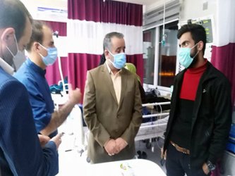 بازدید استاندار سمنان از بیمارستان امام حسین (ع) شاهرود