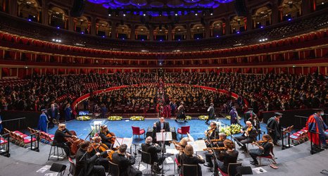 Thousands graduate at first in-person Commemoration Day since 2019