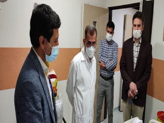 بازدید دکتر چمن از بیمارستان های امام حسین (ع) و بهار