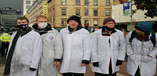 Scientist Rebellion: researchers join protestors at COP26