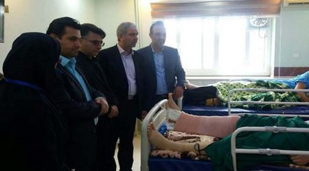 بهبود وضعیت دانشجوی مصدوم محمدامین کرمی