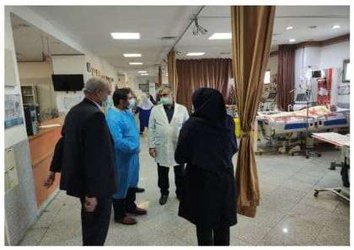 تداوم بازدید تیم های پایش دانشگاه علوم پزشکی مازندران از بیمارستان های استان - ۱۴۰۰/۱۰/۰۴