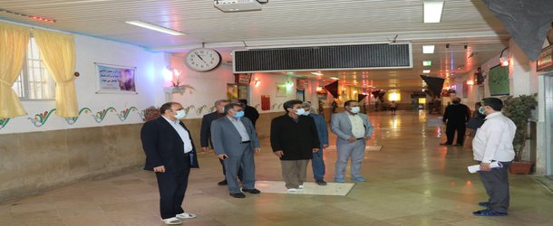 بازدید سرپرست دانشگاه علوم پزشکی بابل از اداره زندان شهرستان بابل و ویزیت تعدادی از بیماران پوستی