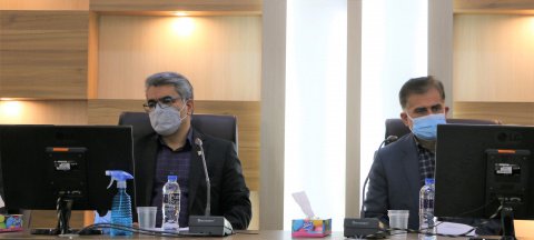 برگزاری جلسه استمرار طرح سردار شهید حاج قاسم سلیمانی در راستای مقابله با سویه جدید ویروس کرونا -امیکرون