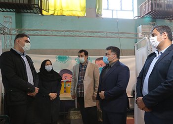 بازدید رییس دانشگاه علوم پزشکی بوشهر از مرکز واکسیناسیون کوثر به روایت تصویر