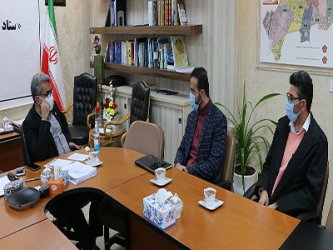 دیدار مدیر کل ستاد اجرایی فرمان امام استان سمنان با دکتر حسین شیبانی